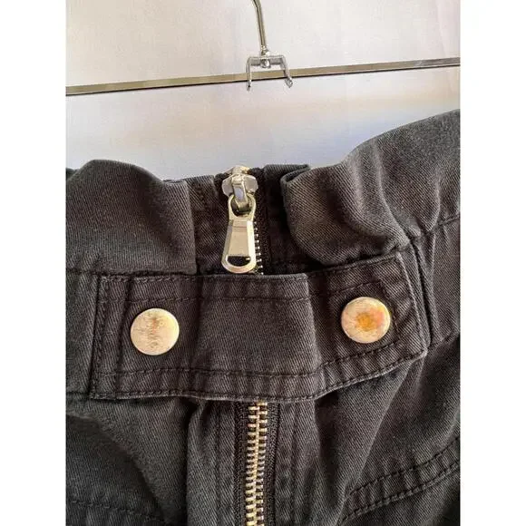 Sea New York Black Lee Embroidered Shorts Size 0